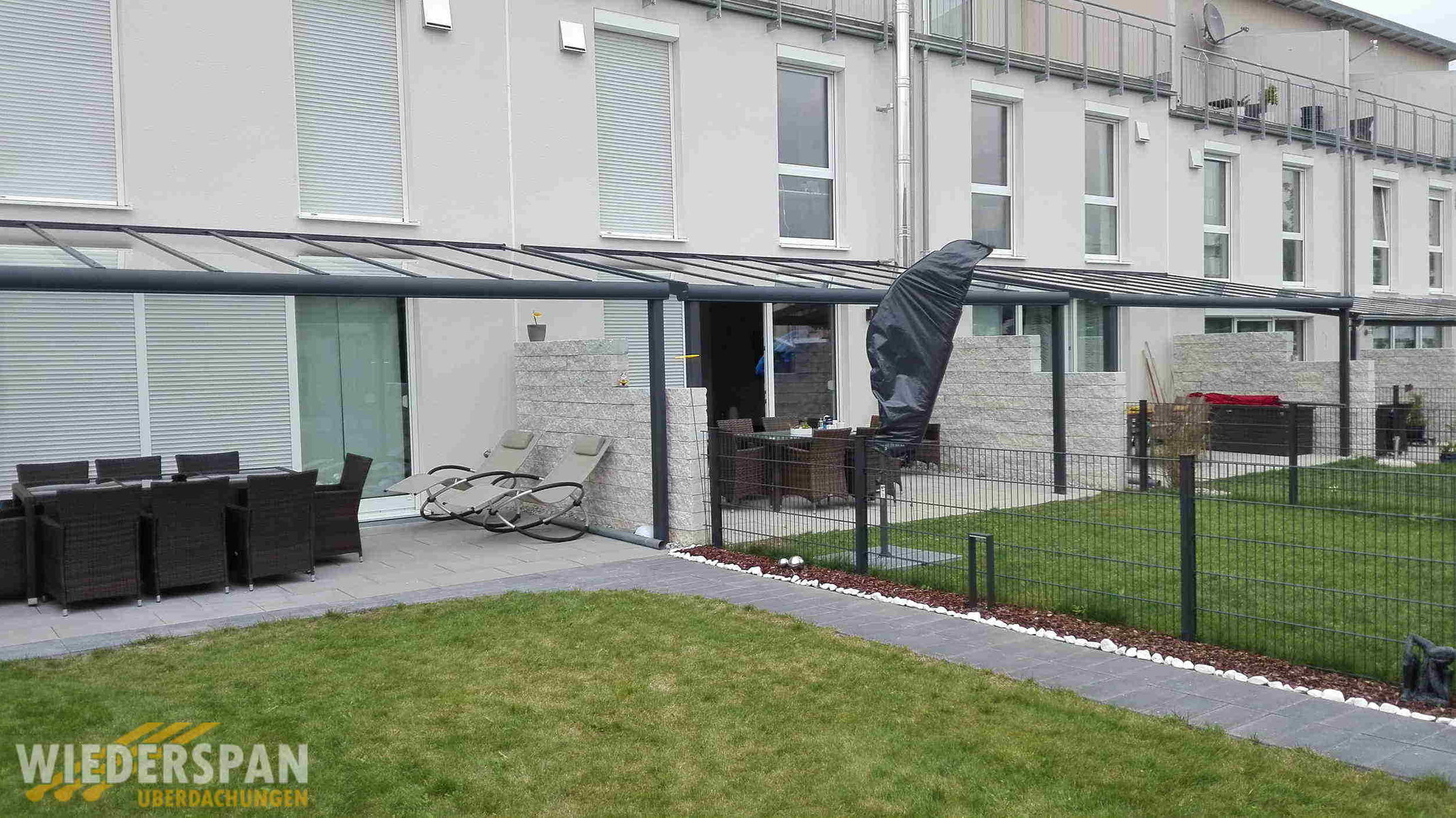 Terrassenüberdachungen mehrere Parteien, Gersthofen
