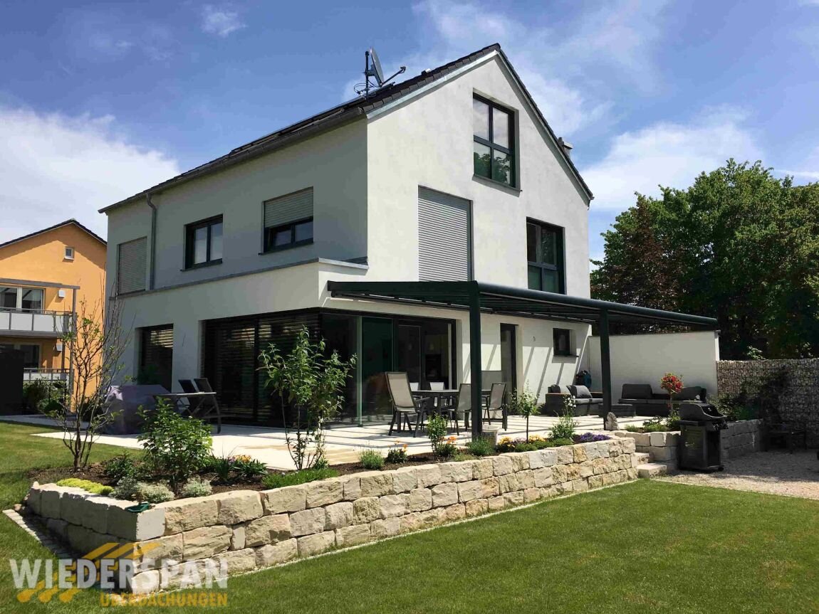 Terrassenüberdachung mit Beschattung